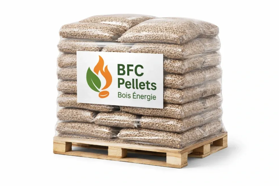 Granulés - Palette de 66 sacs de 15kg